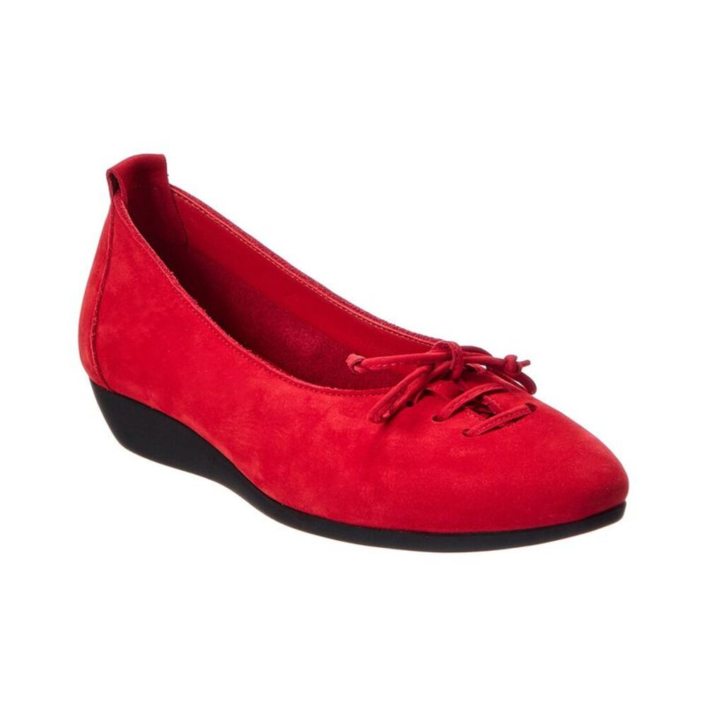 Arche Onykim Leather Pump, Red